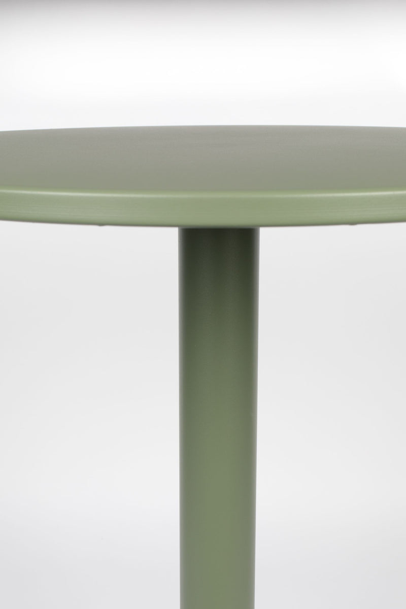 Bistrotisch Metsu von Zuiver aus Stahl in Grün für Wohnzimmer