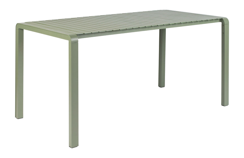 Gartentisch Vondel 168,5x87 cm Grün, Aluminium von Zuiver