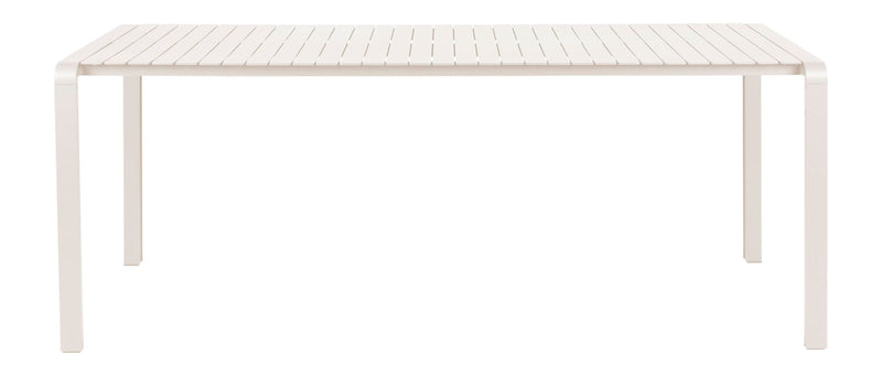 Gartentisch Vondel 214x97 Clay, wetterfest aus Aluminium von Zuiver