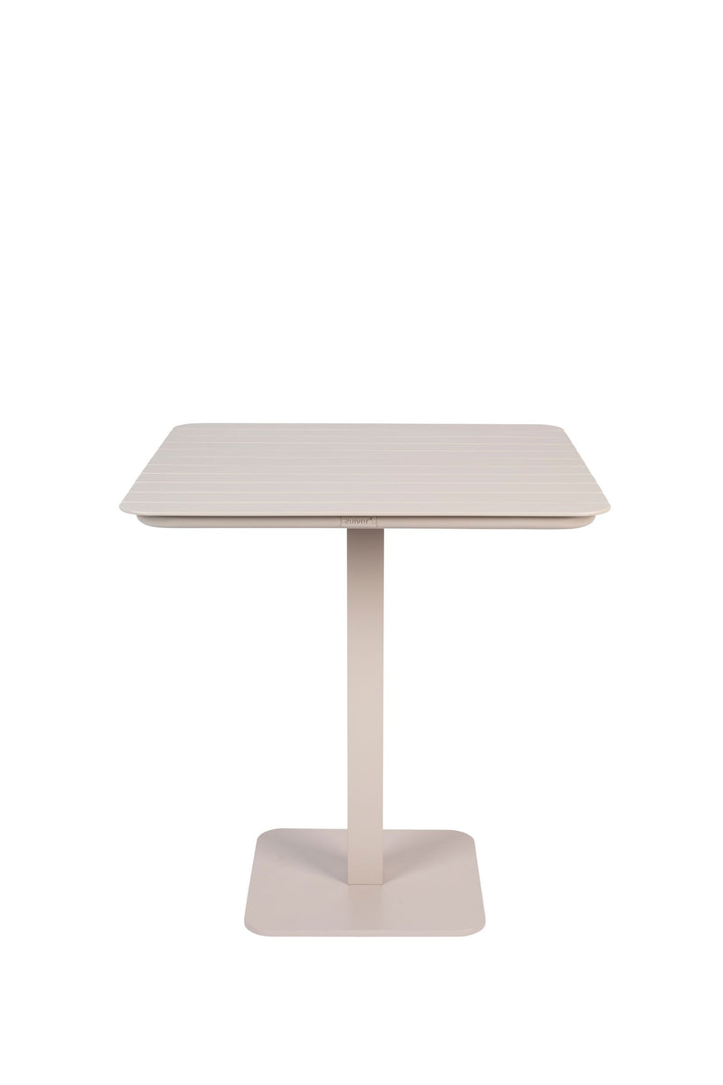 Bistrotisch Vondel 71x71 cm Clay, Gartentisch aus Aluminium von Zuiver