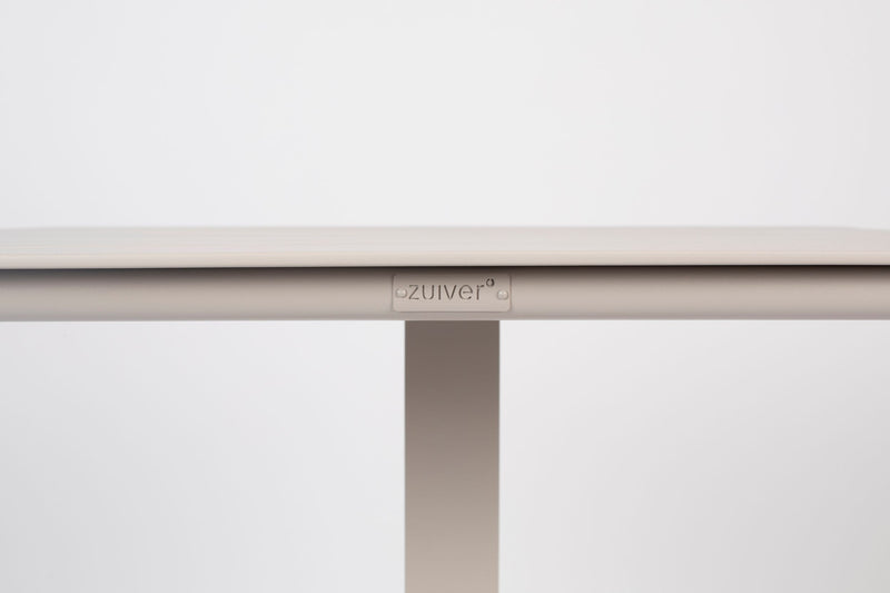Bistrotisch Vondel 71x71 cm Clay, Gartentisch aus Aluminium von Zuiver