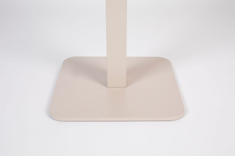 Bistrotisch Vondel 71x71 cm Clay, Gartentisch aus Aluminium von Zuiver