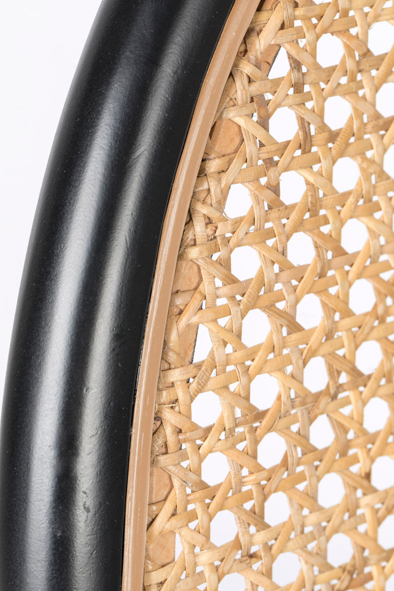 Loungesessel Spike Natural/Pink von Zuiver mit Stahlgestell