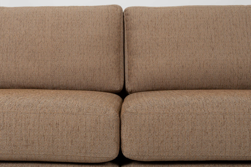 Sofa Balcony 3-Sitzer Caramel, Zuiver Designsofa mit Stoffbezug