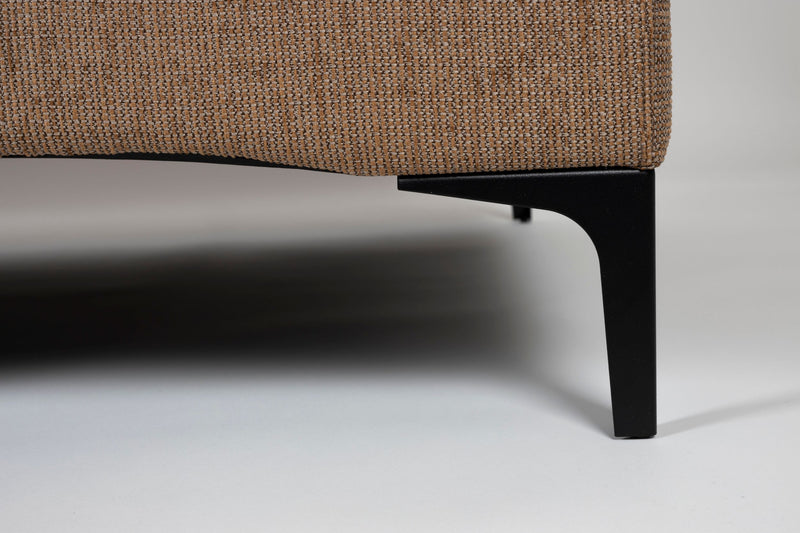 Sofa Balcony 3-Sitzer Caramel, Zuiver Designsofa mit Stoffbezug