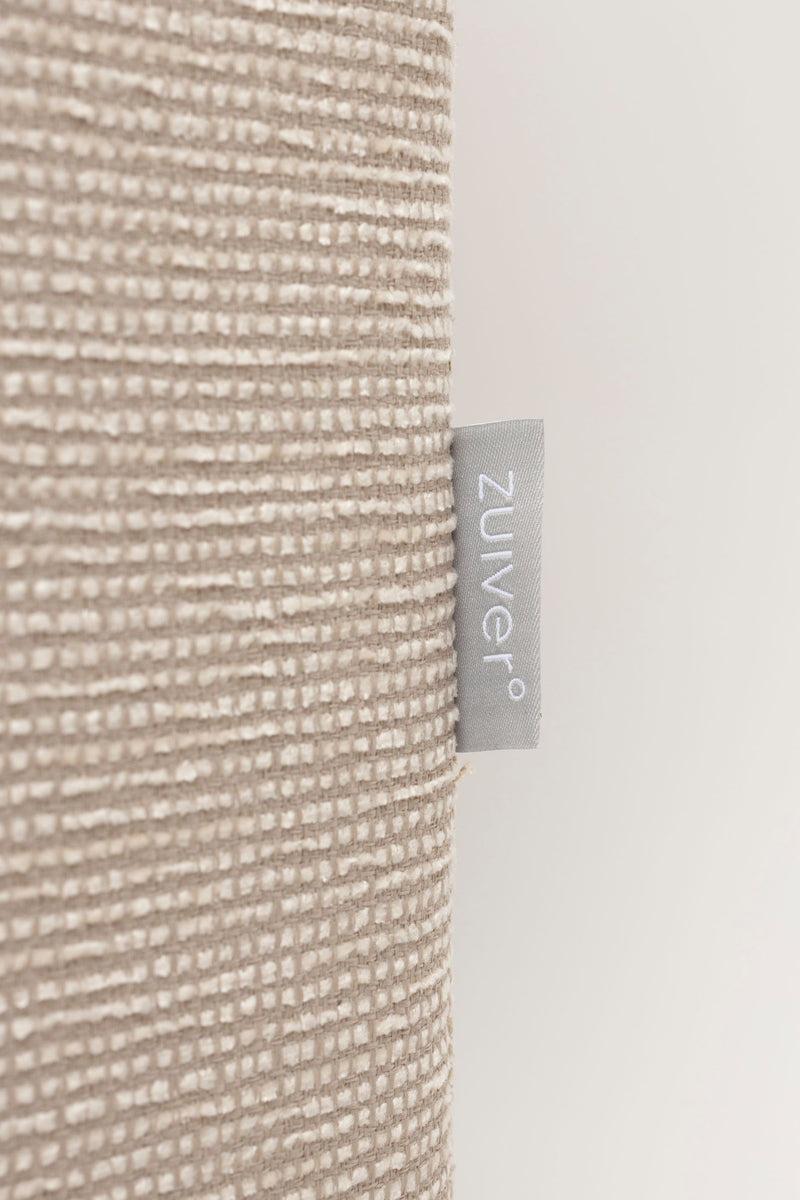 Sofa Balcony 3-Sitzer Beige mit Stahl-Holz-Gestell von Zuiver