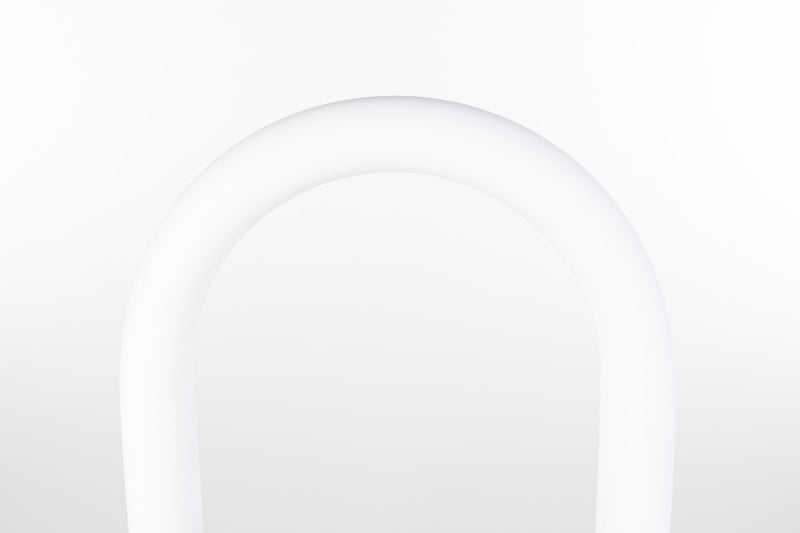 Tischlampe Arch von Zuiver in Beige mit Bogen-Design aus Eisen