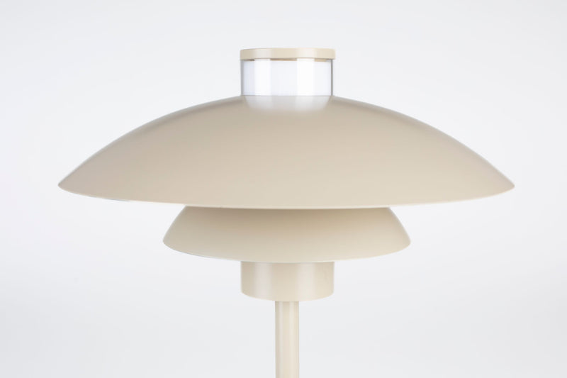 Tischlampe Cole aus Travertin in Beige von Zuiver mit E27-Fassung
