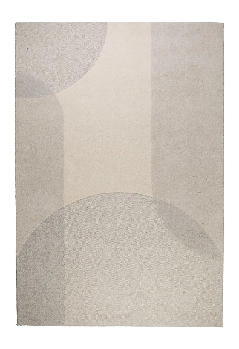 Teppich Dream 160x230 cm in Natural/Grey aus Wolle für Ihr Wohnzimmer