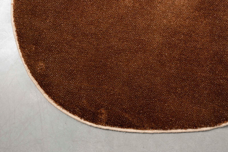 Teppich Phila 160x257 cm Terra von Zuiver mit Glanz-Matt-Effekt