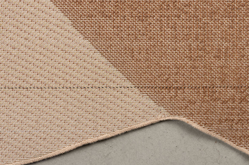 Teppich Phila 160x257 cm Terra von Zuiver mit Glanz-Matt-Effekt