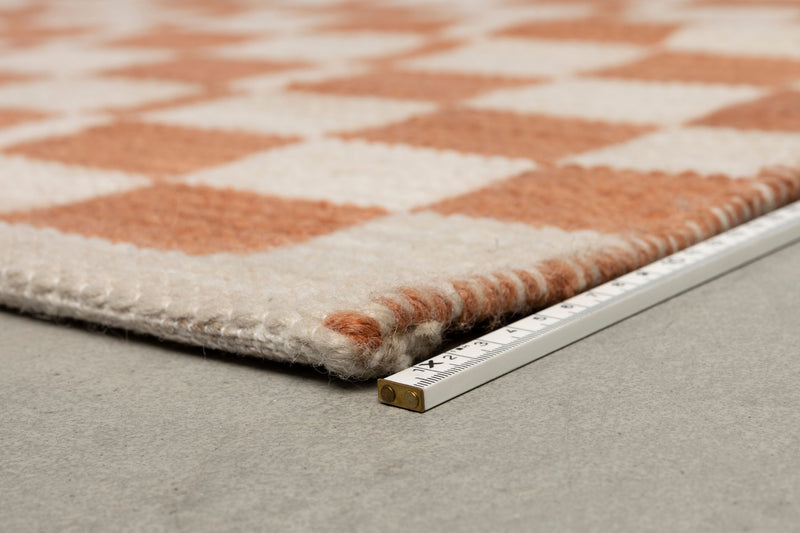 Teppich Checker Zuiver 160x230 cm, Karomuster aus recyceltem PET