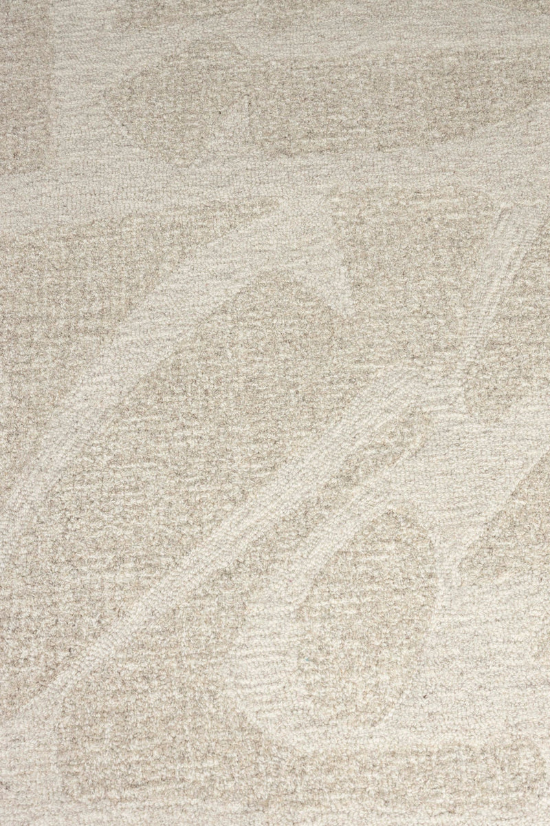 Teppich Forms 160x230 cm aus 100% Wolle in Weiß von Zuiver