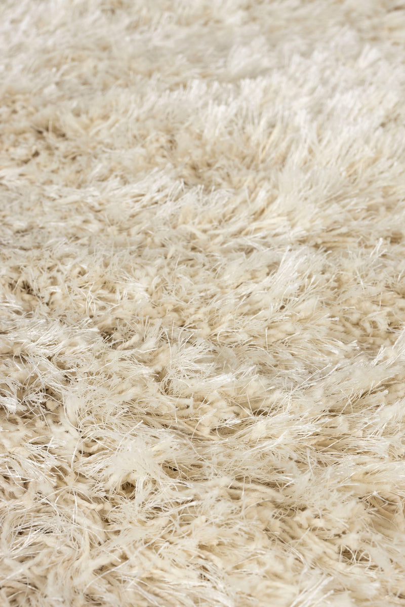 Wollteppich Tasty 200x290 Beige mit Hochflor im Wohnzimmer von Zuiver