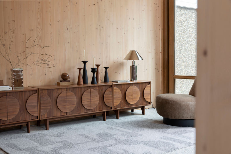 Teppich Frantic 160x240 aus 100% Wolle in Grau-Creme von Zuiver