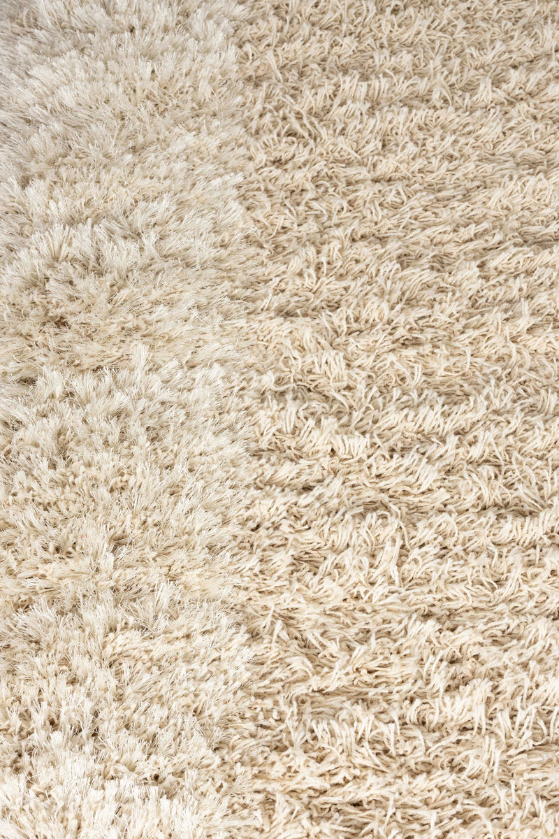 Teppich Curly 160x230 cm Beige aus 100% Wolle im Berberstil von Zuiver
