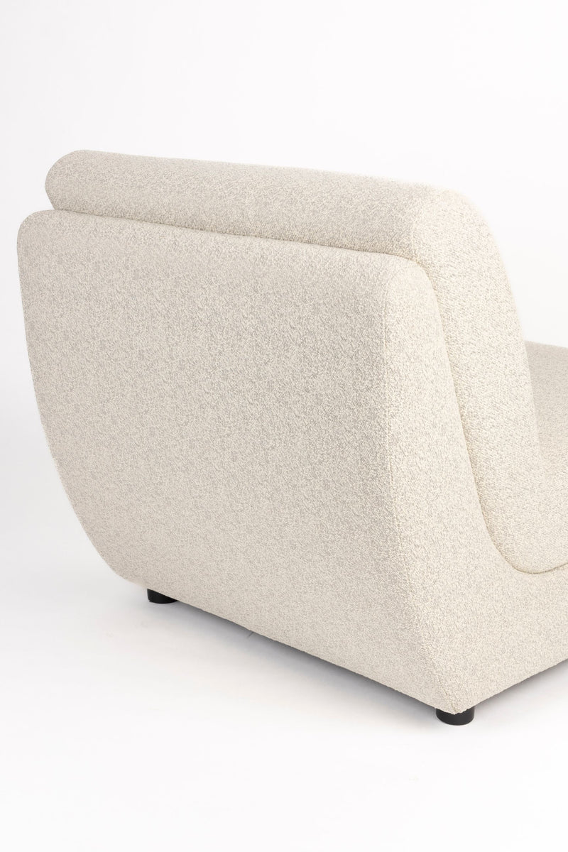 Outdoor Loungesessel Mississippi von Zuiver in Beige, wetterfest