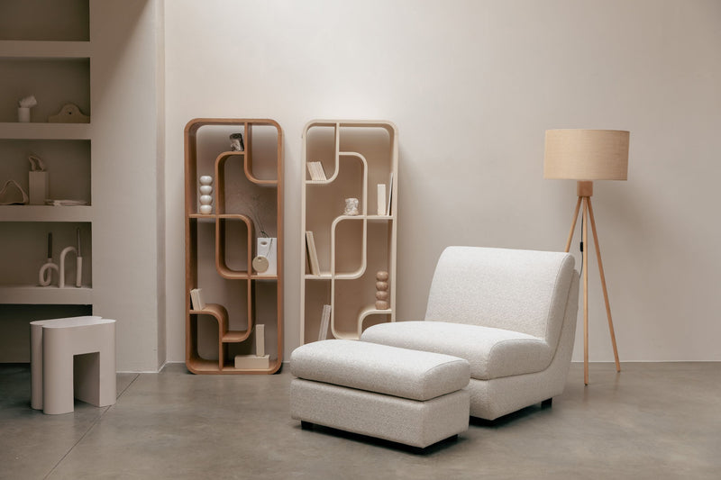 Outdoor Loungesessel Mississippi von Zuiver in Beige, wetterfest