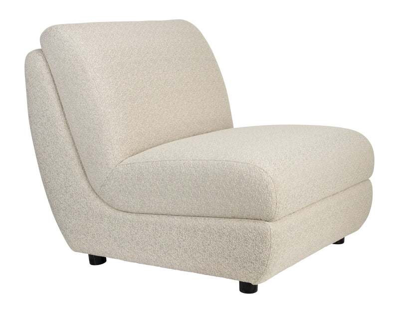 Outdoor Loungesessel Mississippi von Zuiver in Beige, wetterfest
