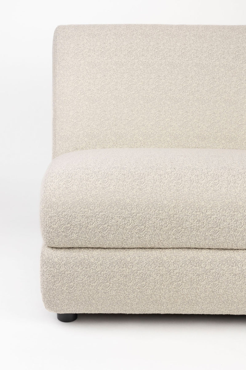 Outdoor Loungesessel Mississippi von Zuiver in Beige, wetterfest