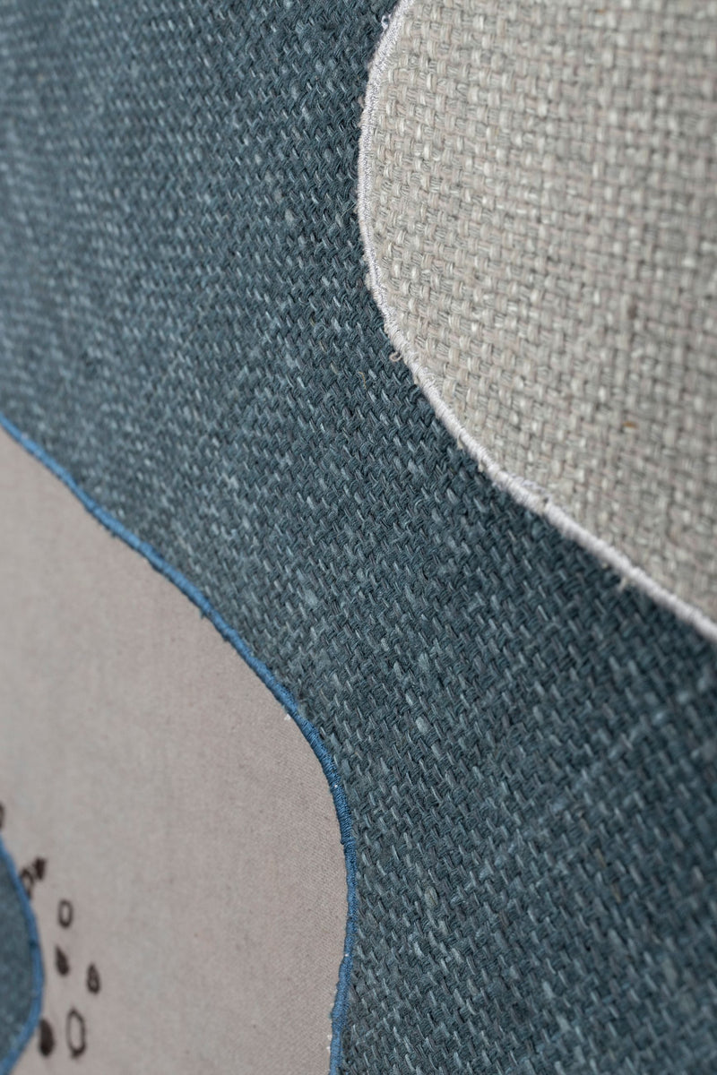 Wandbild Coastal von Zuiver mit Mangoholzrahmen und Küsten-Motiv