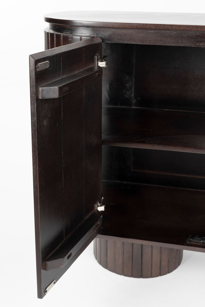 Schrank Kenji aus Mangoholz in Braun im Wohnzimmer von Dutchbone