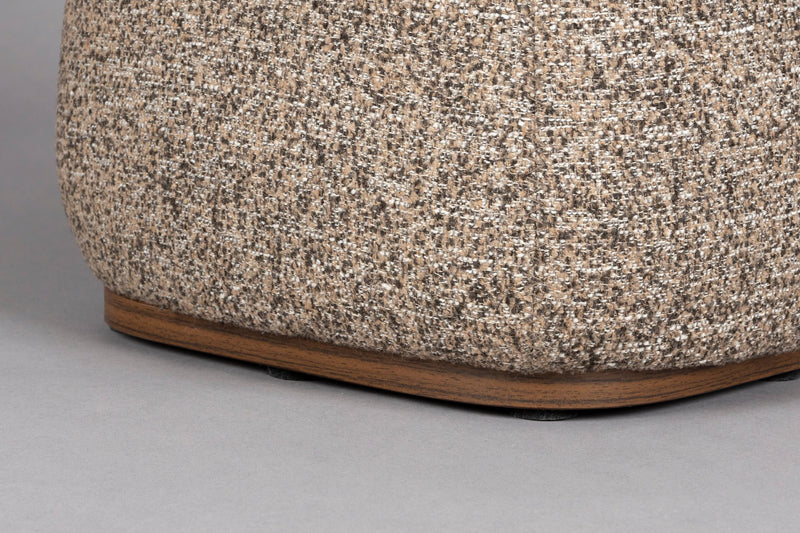 Beistelltisch Shelly Cinnamon aus MDF von Dutchbone für Wohnzimmer
