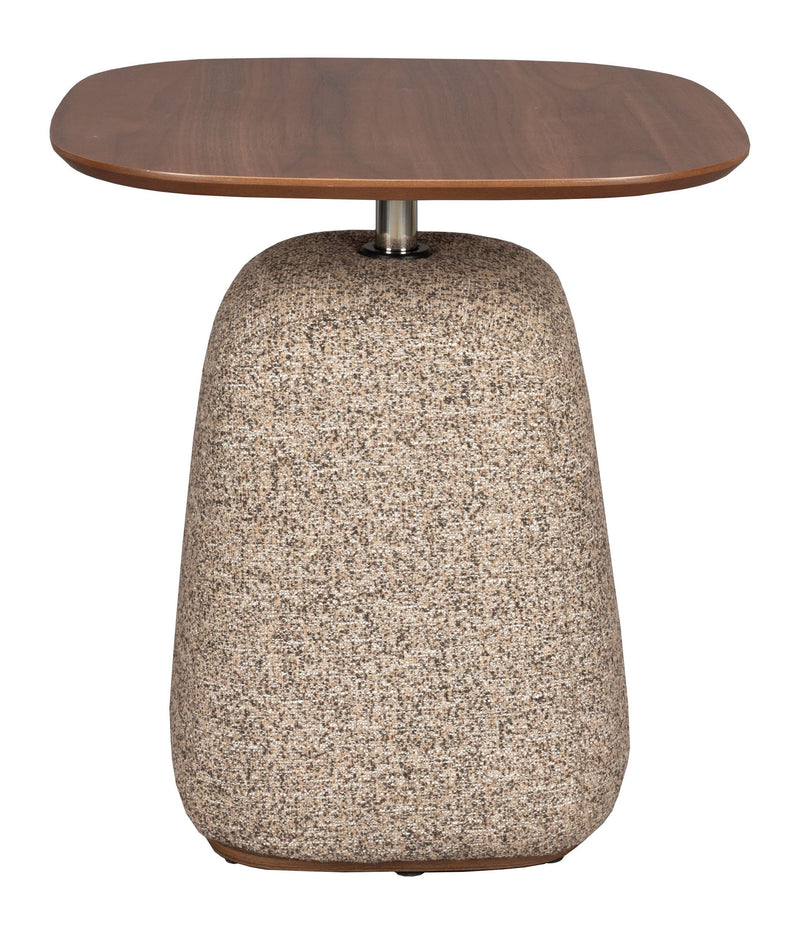 Beistelltisch Shelly Cinnamon aus MDF von Dutchbone für Wohnzimmer