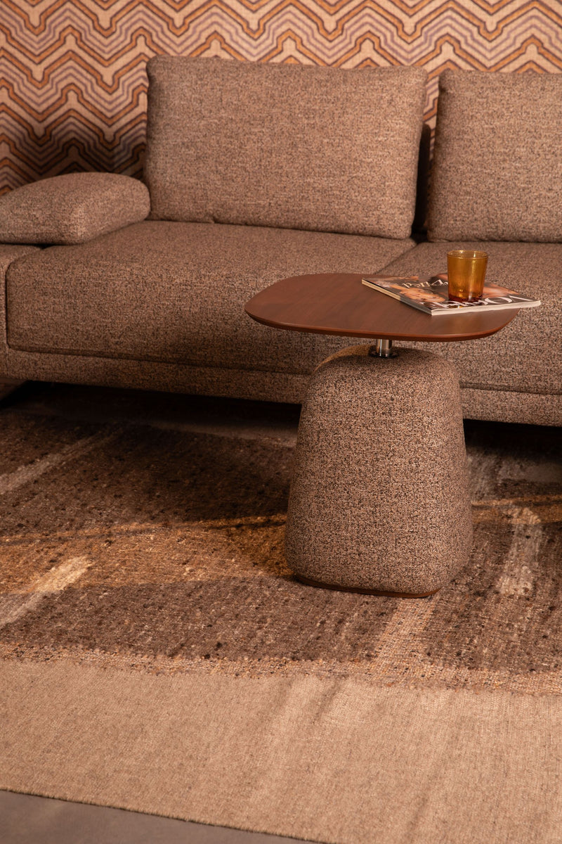 Beistelltisch Shelly Cinnamon aus MDF von Dutchbone für Wohnzimmer