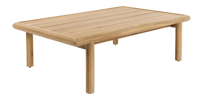Gartenmöbel-Set Oasis mit Sofa & Tisch aus Akazienholz, Beige