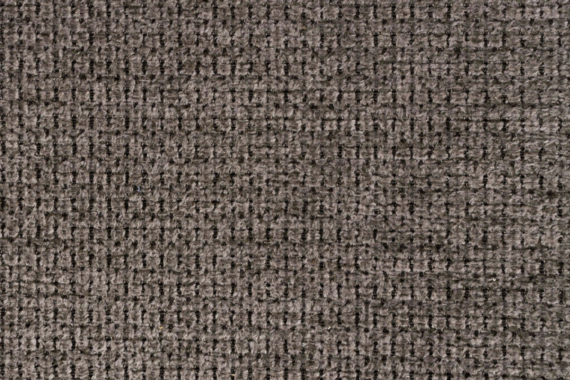 Esszimmersessel Portland im 2er-Set, Grau mit schwarzem Metallgestell