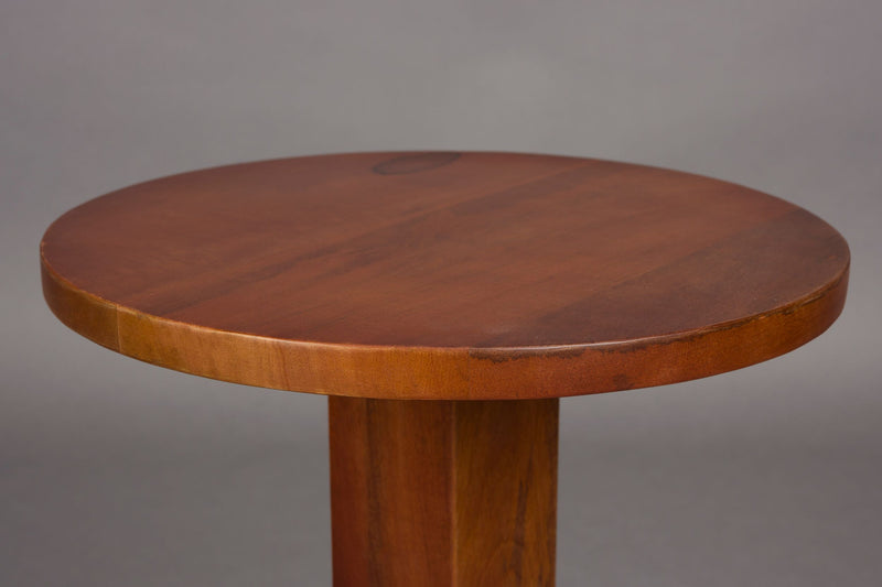Beistelltisch Tondo aus Mangoholz im Vintage-Boho-Stil von Dutchbone