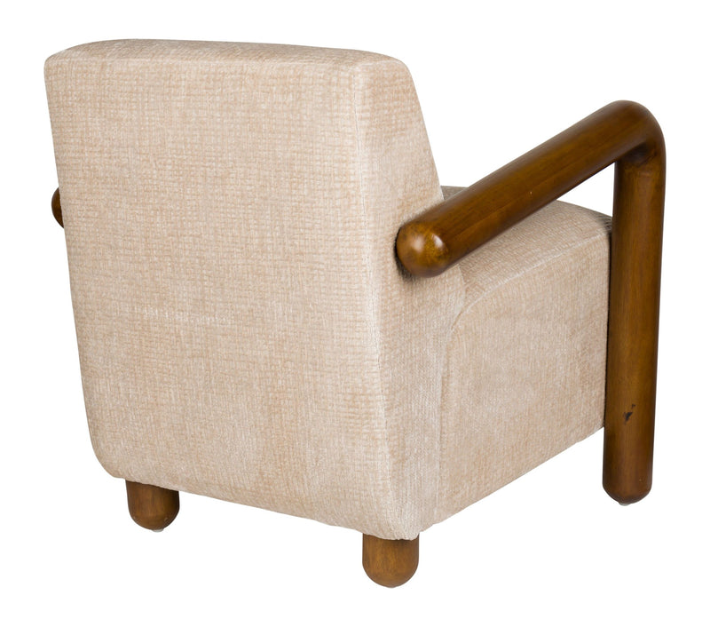 Loungesessel Robinson mit Mangoholz-Armlehnen von Dutchbone