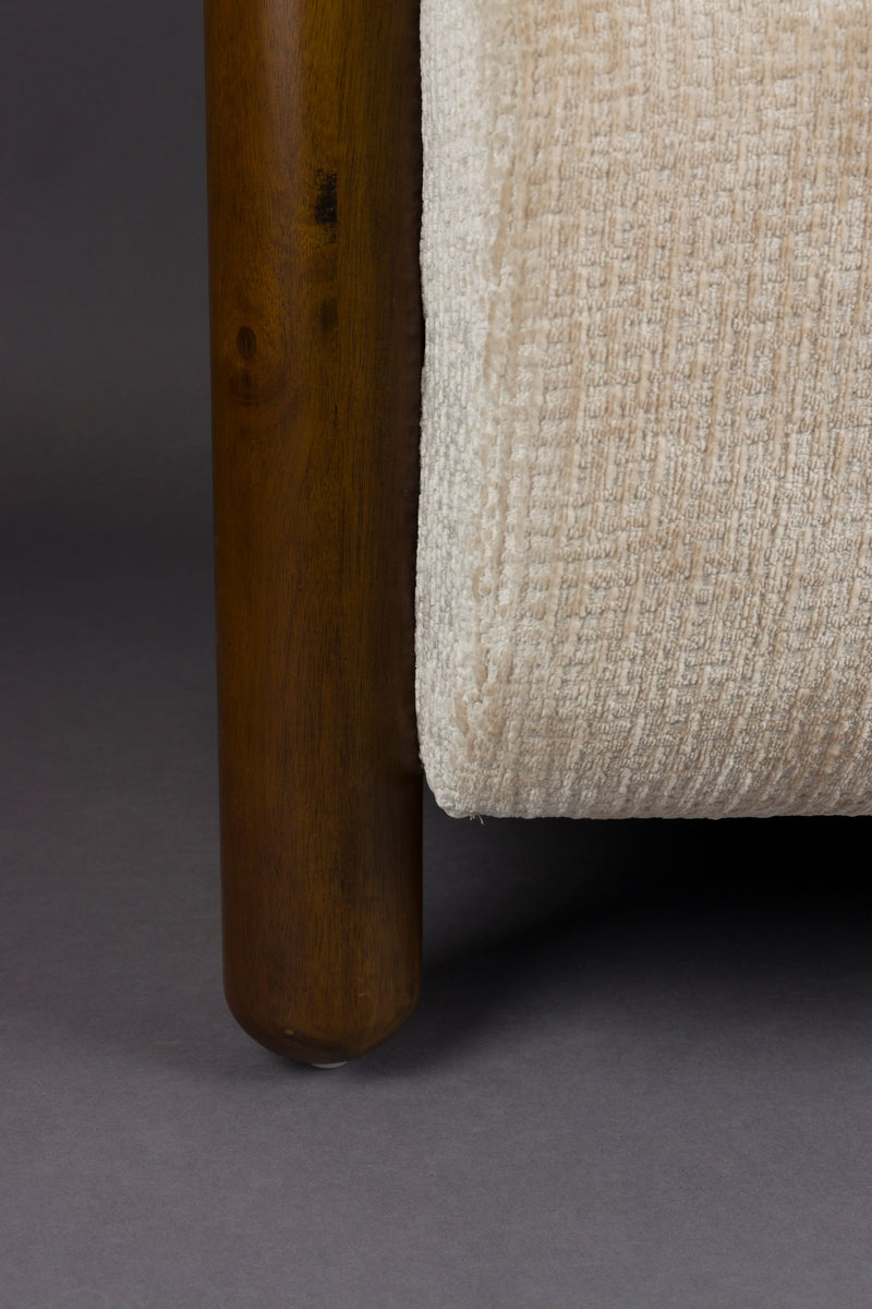 Loungesessel Robinson mit Mangoholz-Armlehnen von Dutchbone