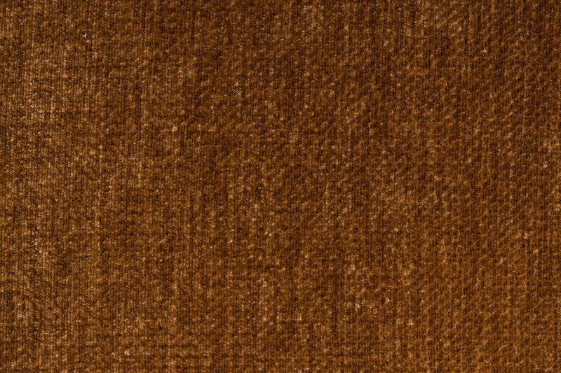 Sofa Douglas 3-Sitzer in Cognac mit Holzbeinen aus Gummibaumholz