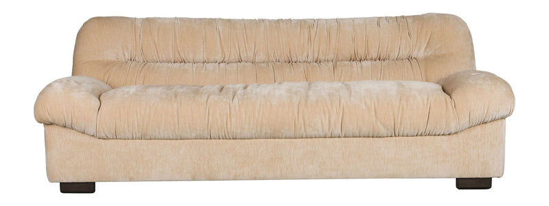 Sofa Douglas Beige 3-Sitzer mit Gummibaum-Holzfüßen von Dutchbone