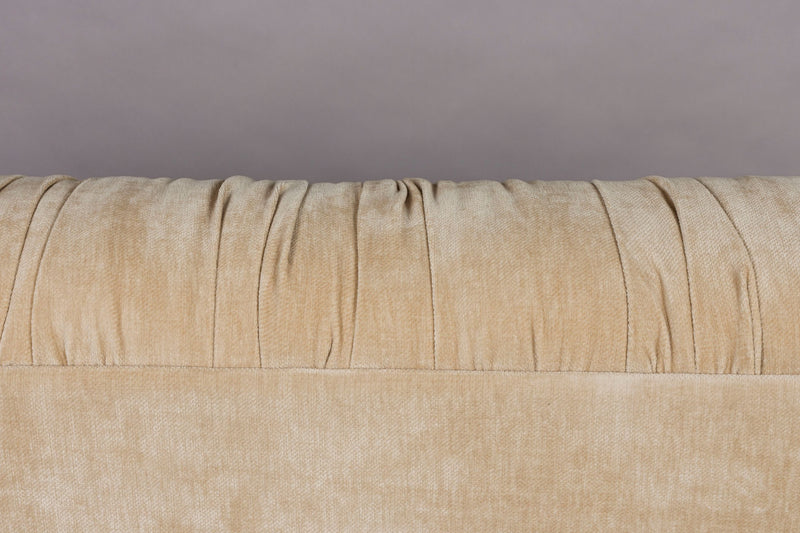 Sofa Douglas Beige 3-Sitzer mit Gummibaum-Holzfüßen von Dutchbone