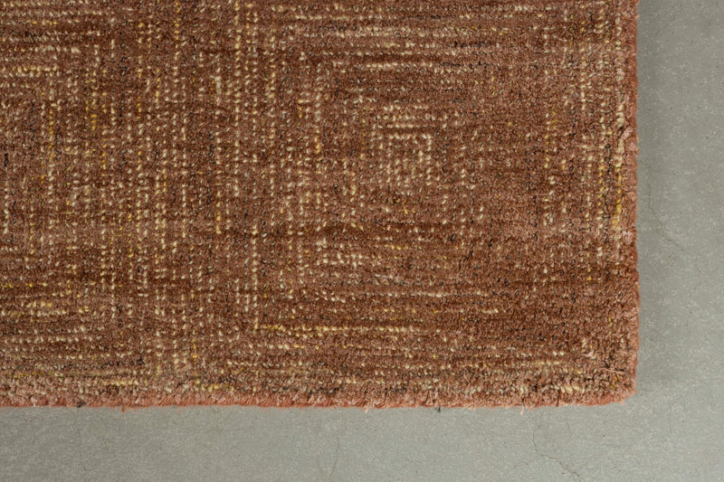 Teppich Maryland 200x300 Rust im Boho-Chic-Design aus Polyester