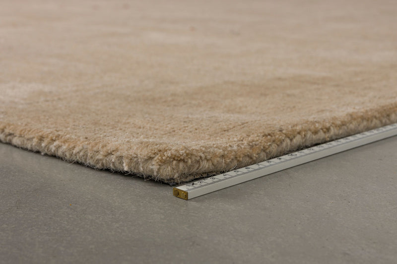 Teppich Maryland 160x230 cm in Beige mit weicher Polyester-Oberfläche
