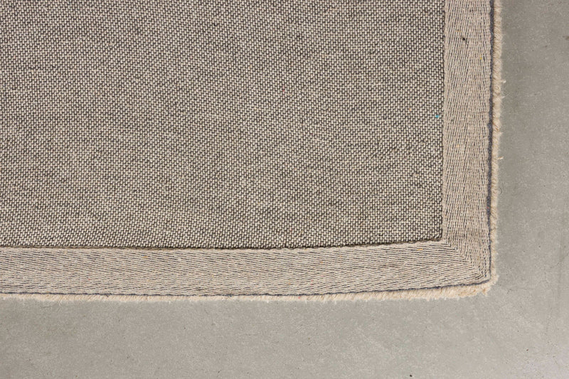 Teppich Maryland 200x300 Beige mit Jutesohle im Boho-Stil, Dutchbone