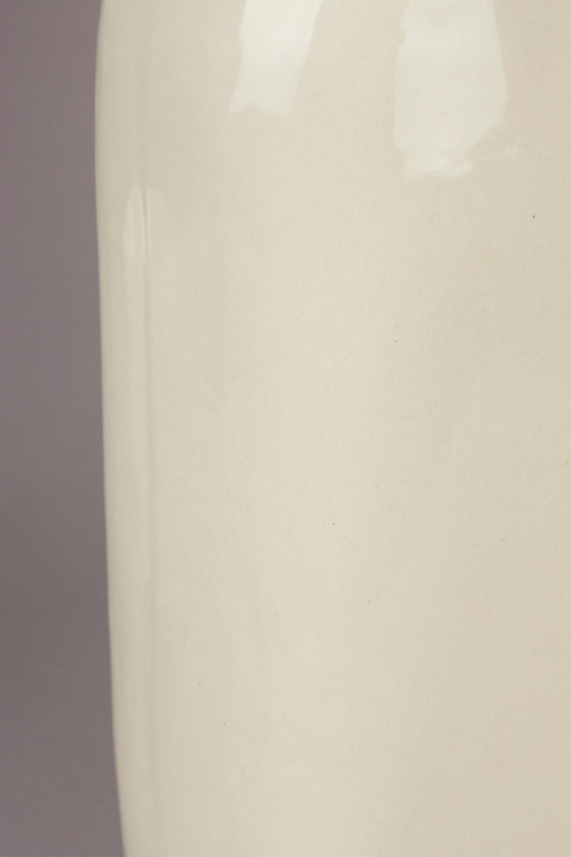 Deko-Vase Edna M Beige aus handgefertigter Keramik von Dutchbone