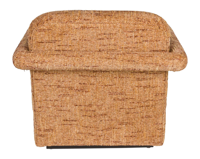 Loungesessel Kent Ochre mit Eukalyptusholz-Gestell von Dutchbone