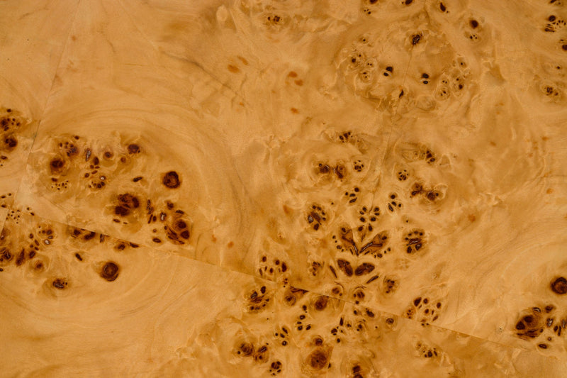Beistelltisch Quinn Natural aus Eukalyptus-Sperrholz im Retro-Design