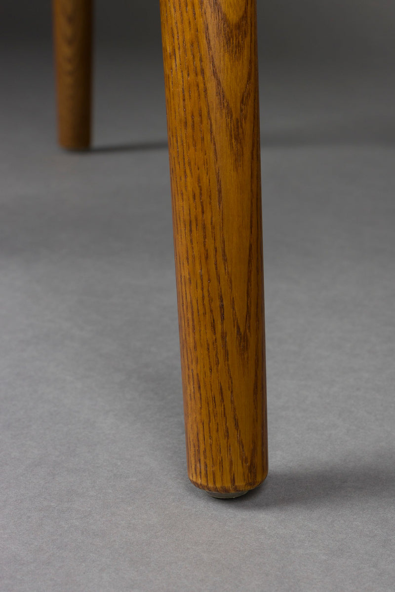 Sessel Taylor Green im Vintage-Look mit Samtbezug von Dutchbone