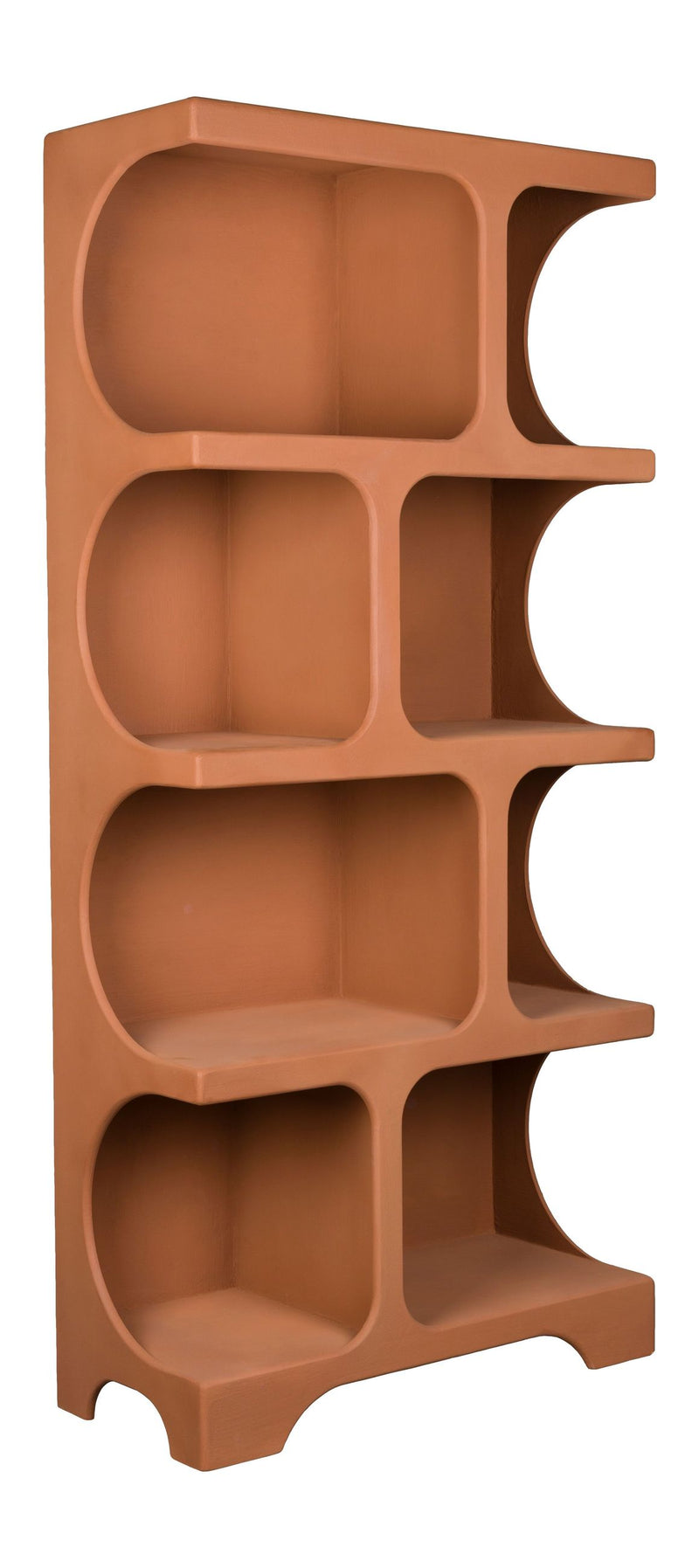 Regal Dundee XL in Terracotta von Dutchbone im modularen Retro-Design