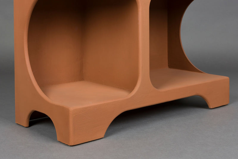 Regal Dundee XL in Terracotta von Dutchbone im modularen Retro-Design