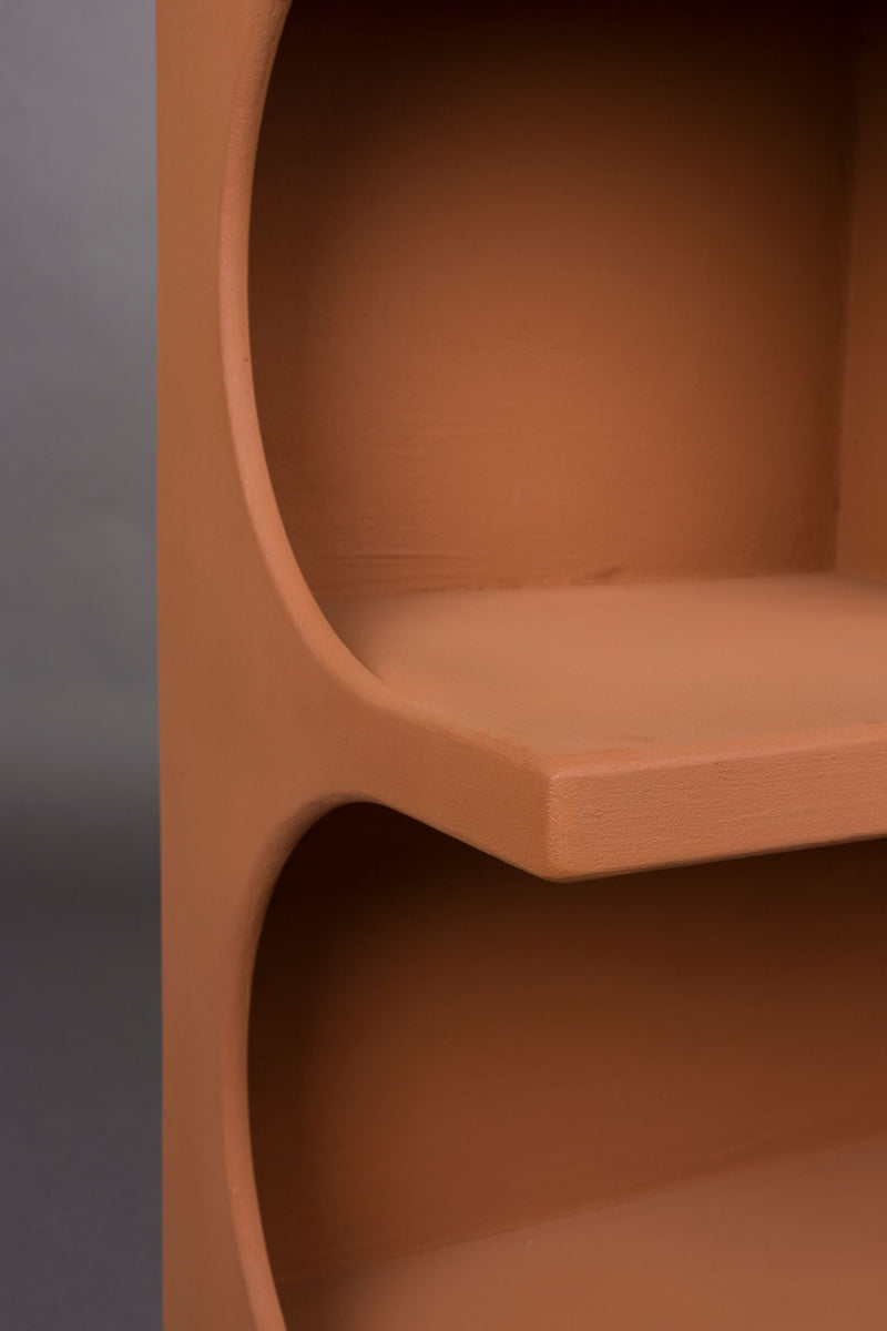 Regal Dundee M, Terracotta, modular erweiterbar, MDF von Dutchbone