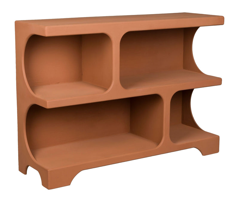 Regal Dundee M, Terracotta, modular erweiterbar, MDF von Dutchbone