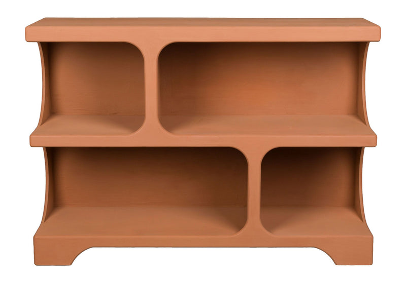 Regal Dundee M, Terracotta, modular erweiterbar, MDF von Dutchbone