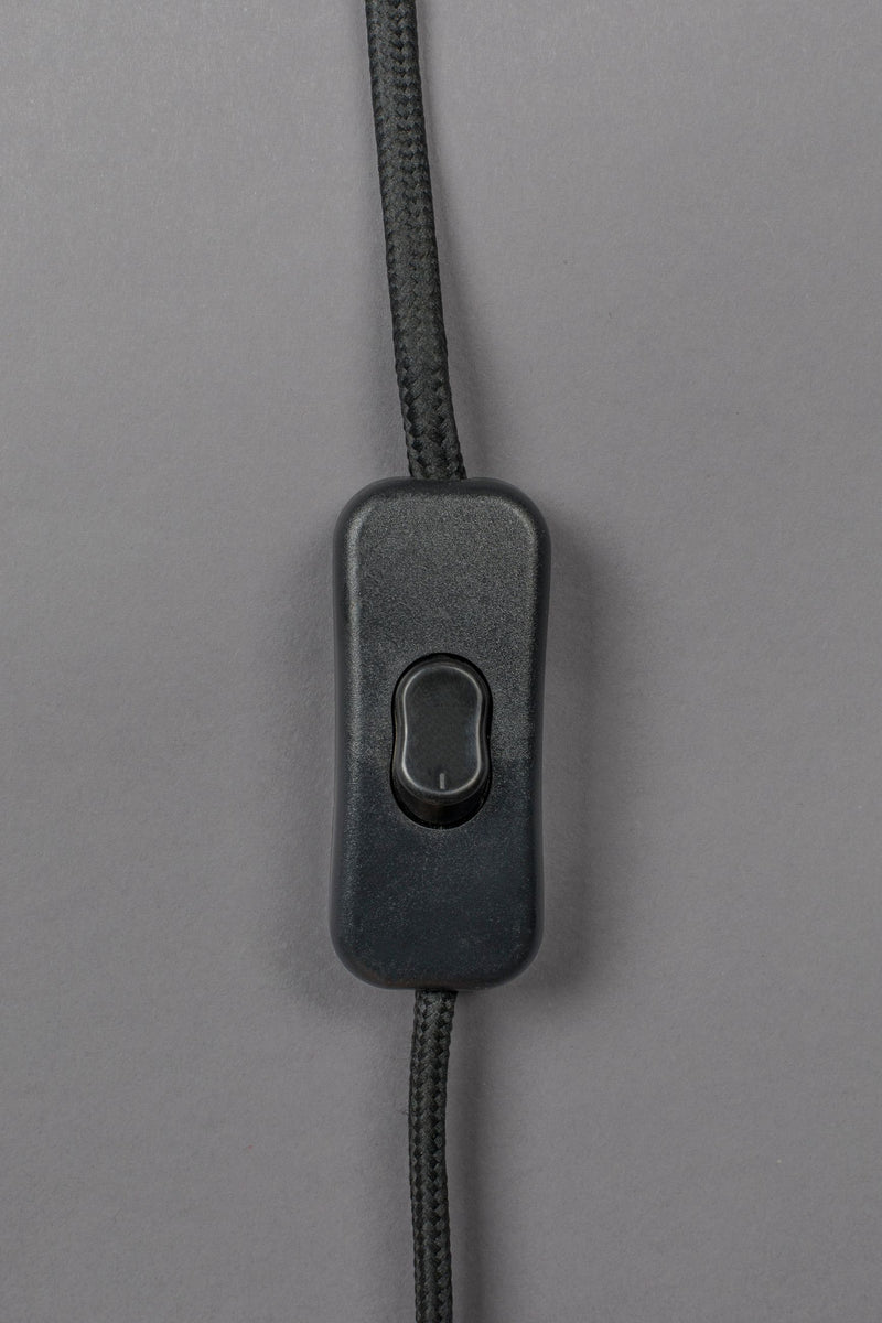 Wandlampe Marnix aus Mangoholz mit Relief-Optik, E27-Fassung, Braun